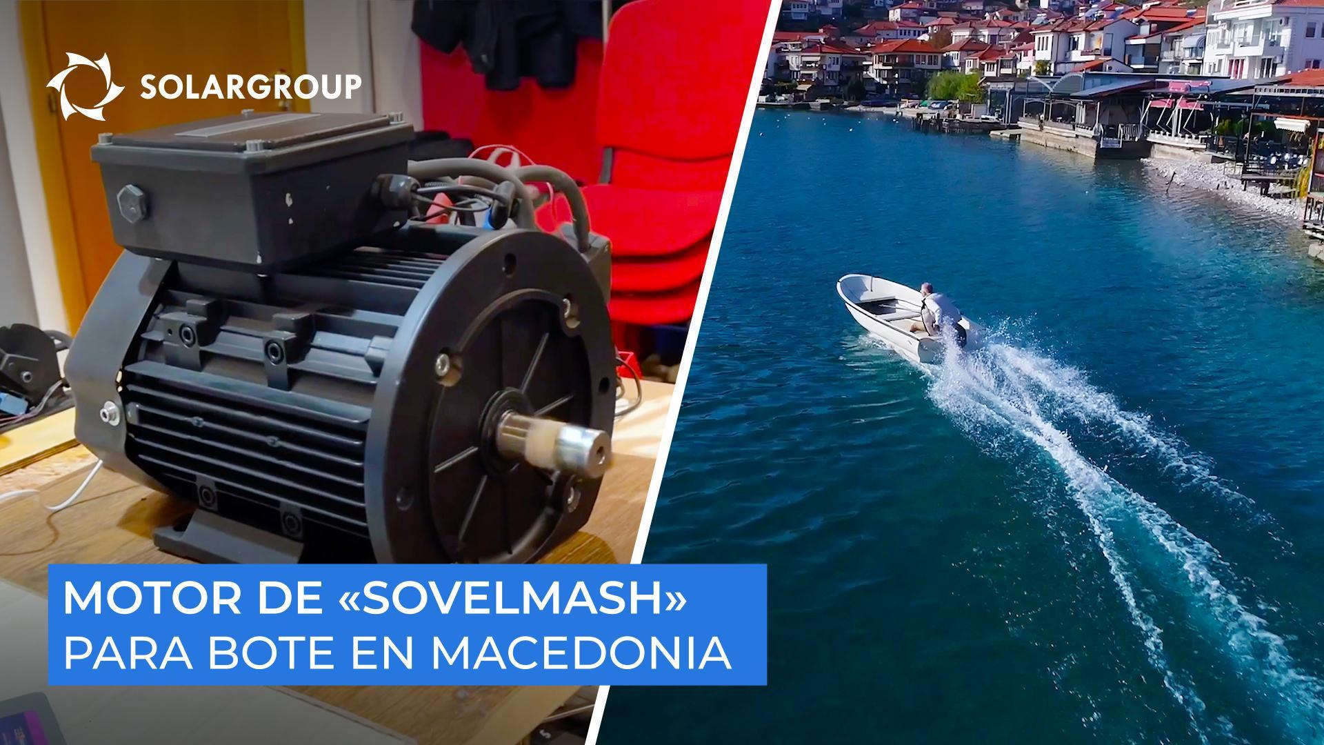 ¿Dónde se instalará el primer motor producido por "Sovelmash"?