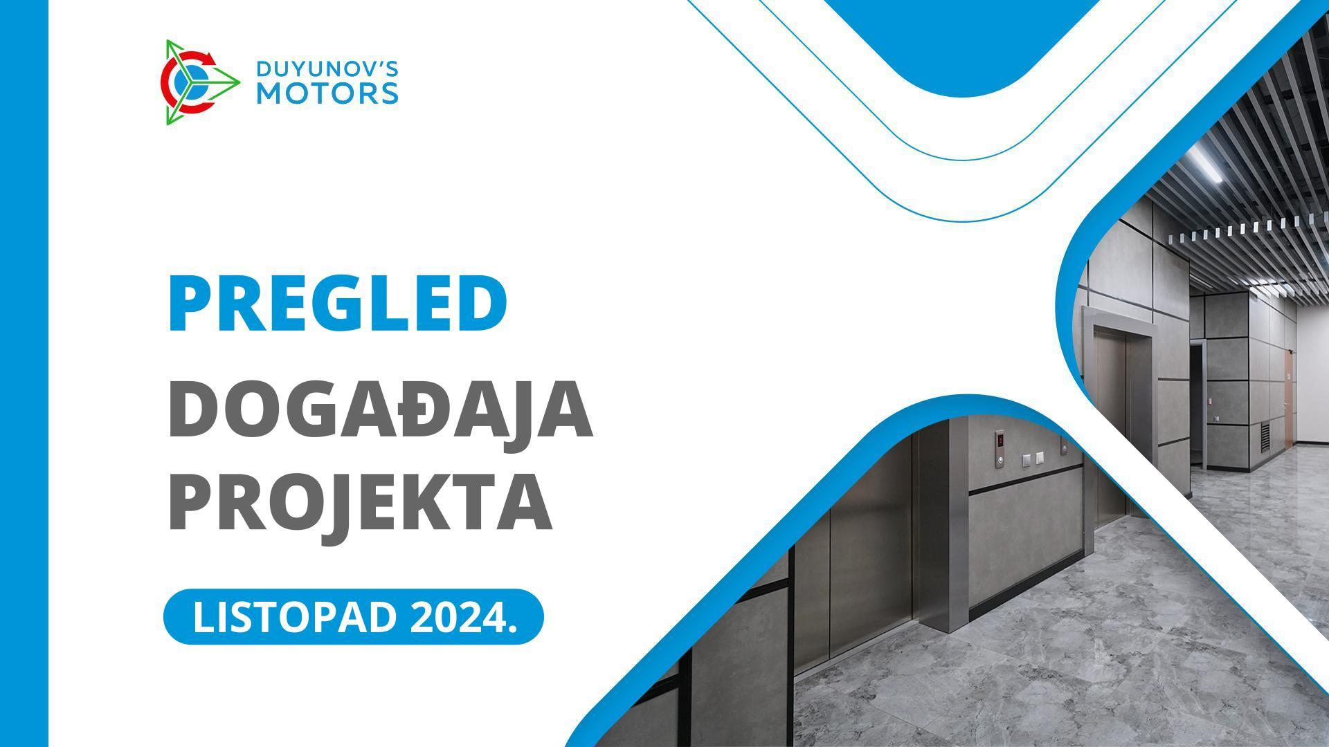 Ključni događaji projekta u listopadu