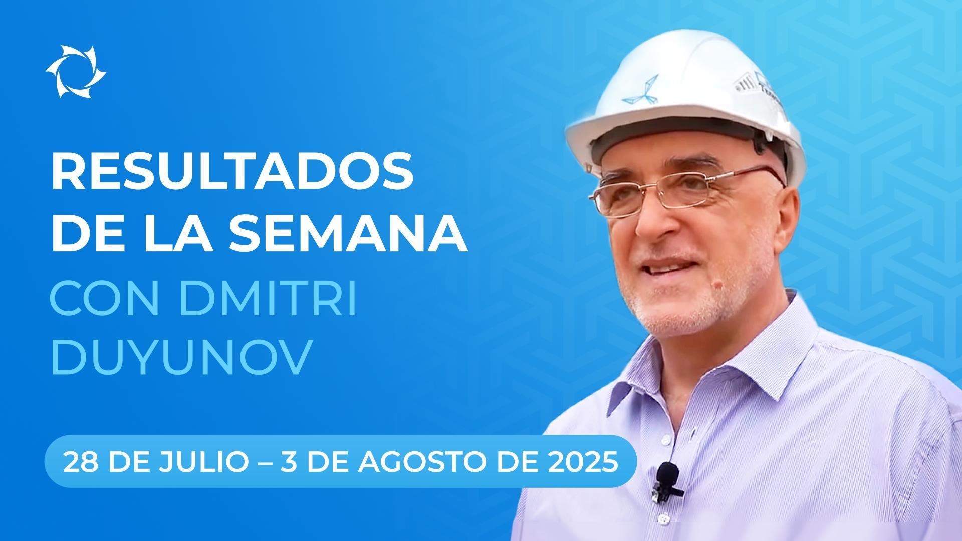 Resumen semanal del proyecto «Motores Duyunov»