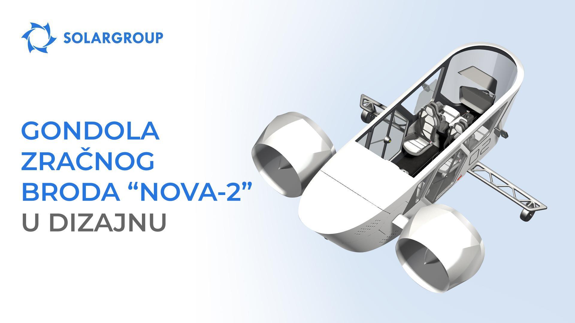Ocijenite dizajn gondole zračnog broda "NOVA-2"!