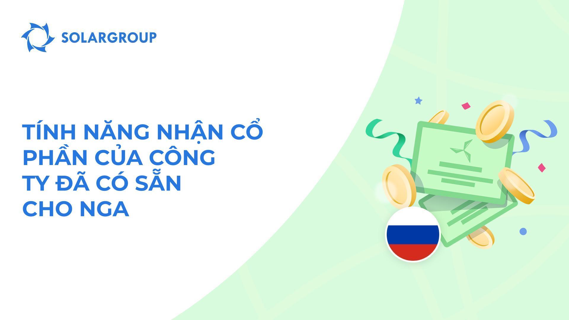Ra mắt tính năng dành cho nhà đầu tư từ Nga