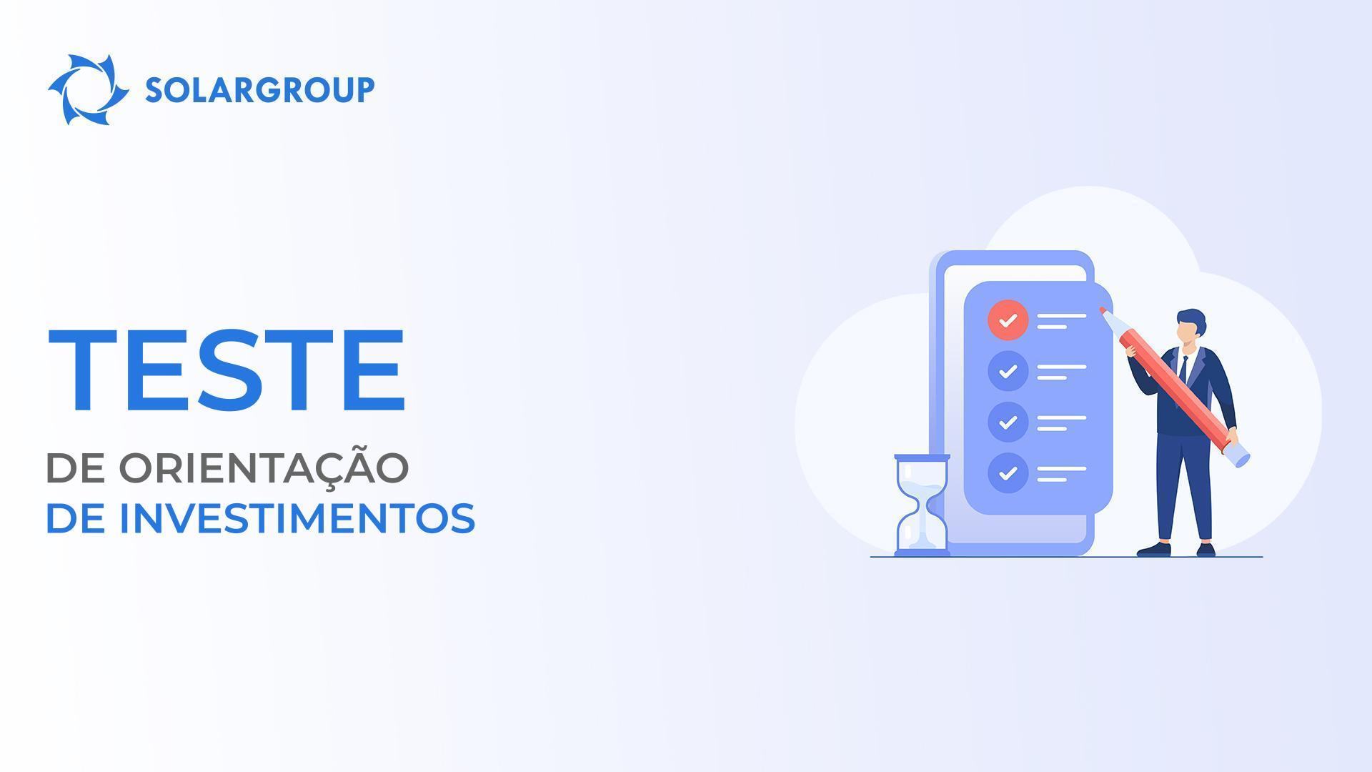 Teste de orientação de INVESTIMENTOS