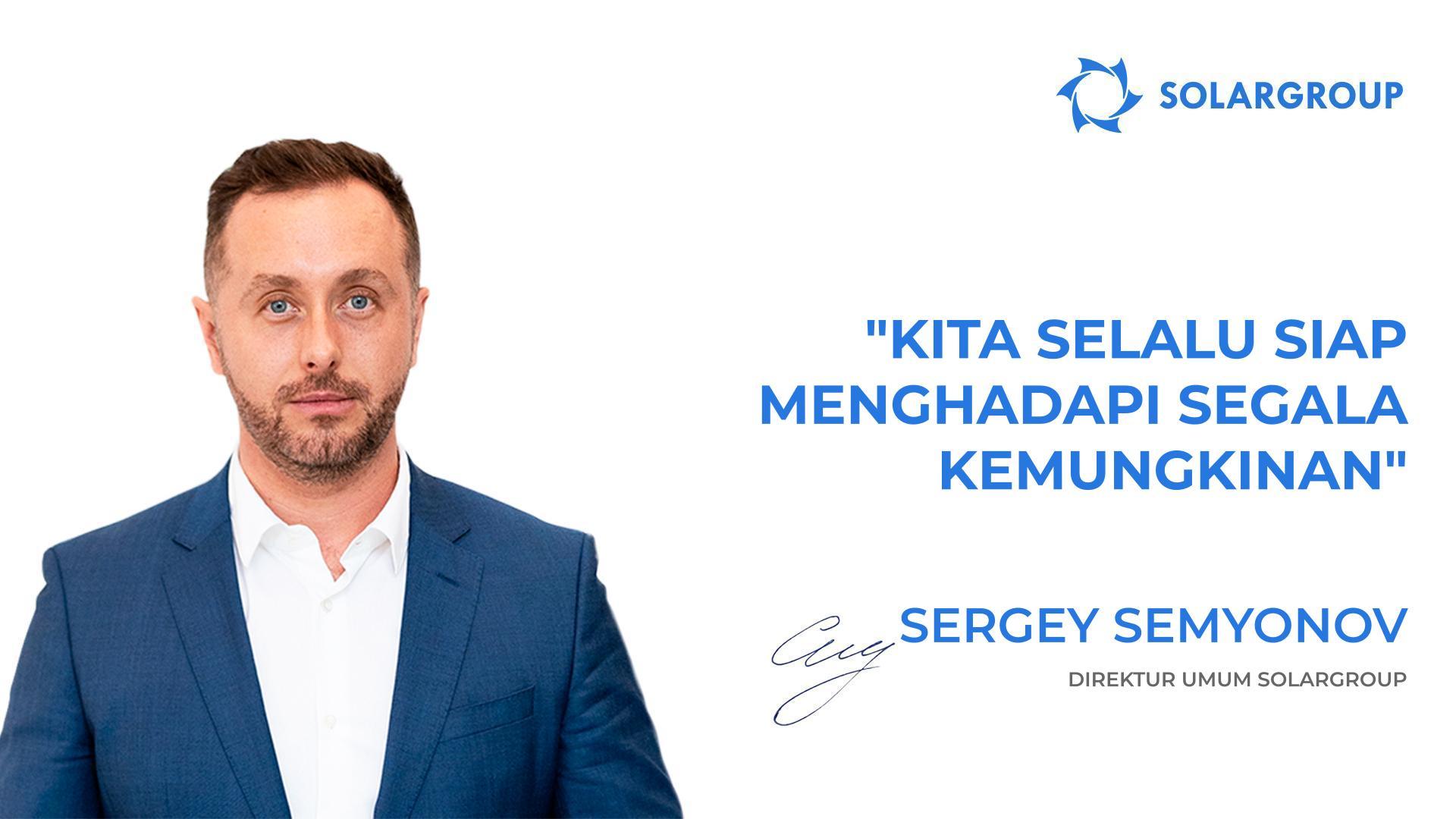 Kita selalu siap menghadapi segala kemungkinan.