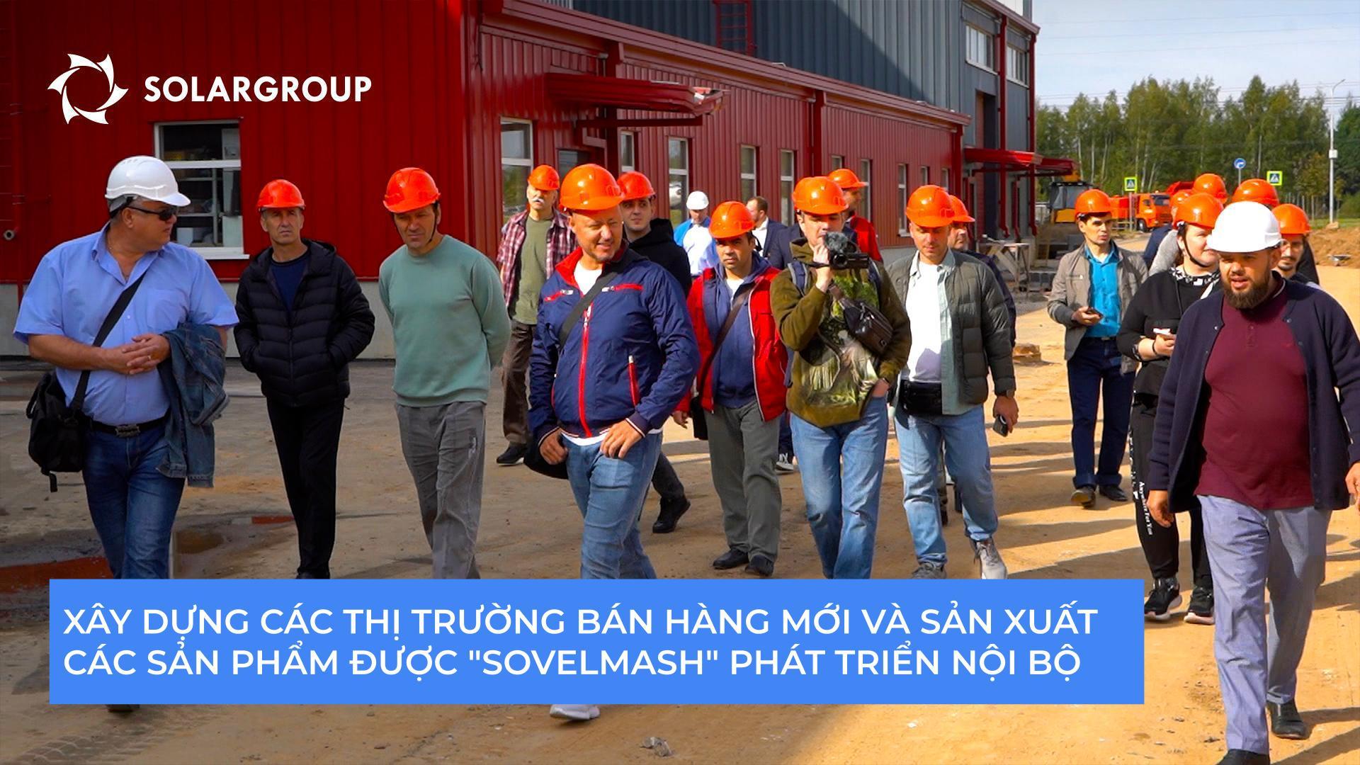 "Sovelmash": thị trường bán hàng mới và sản xuất các sản phẩm được phát triển nội bộ