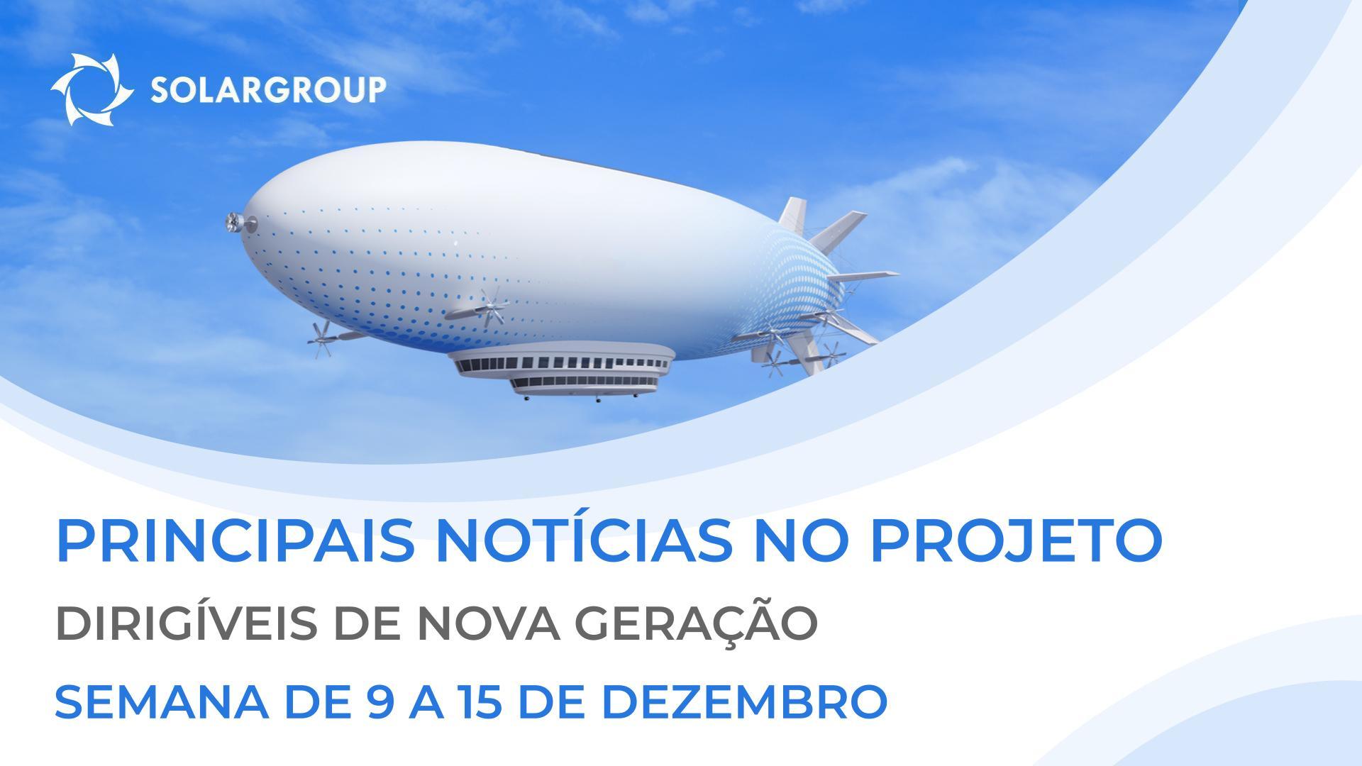 Resumo das principais notícias do projeto