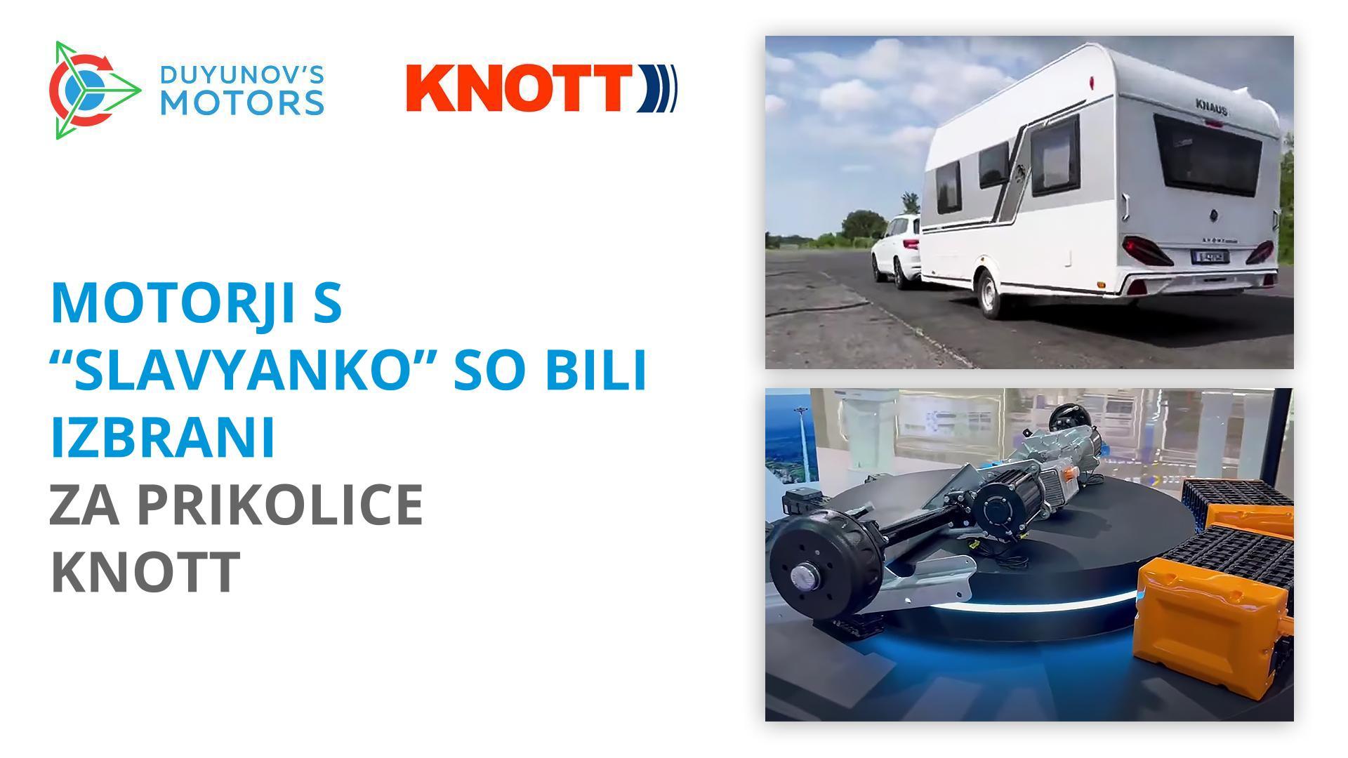 Električni motorji DA-95S so zmagali na testu Autoflex Knott Inc