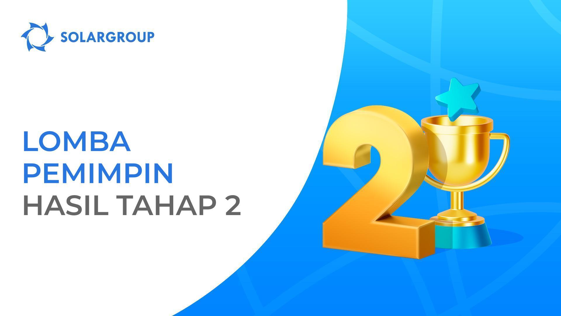 Promosi Lomba Pemimpin: selamat kepada para pemenang hadiah tahap 2!
