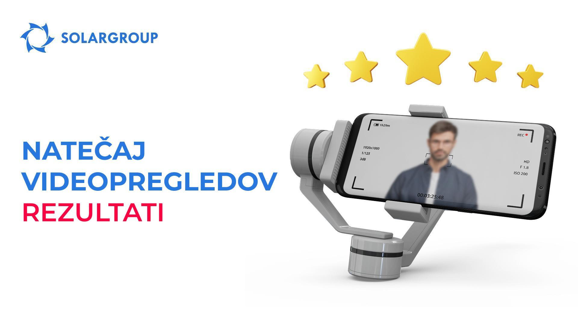 Rezultati natečaja video pregledov o projektu "Duyunovi motorji"