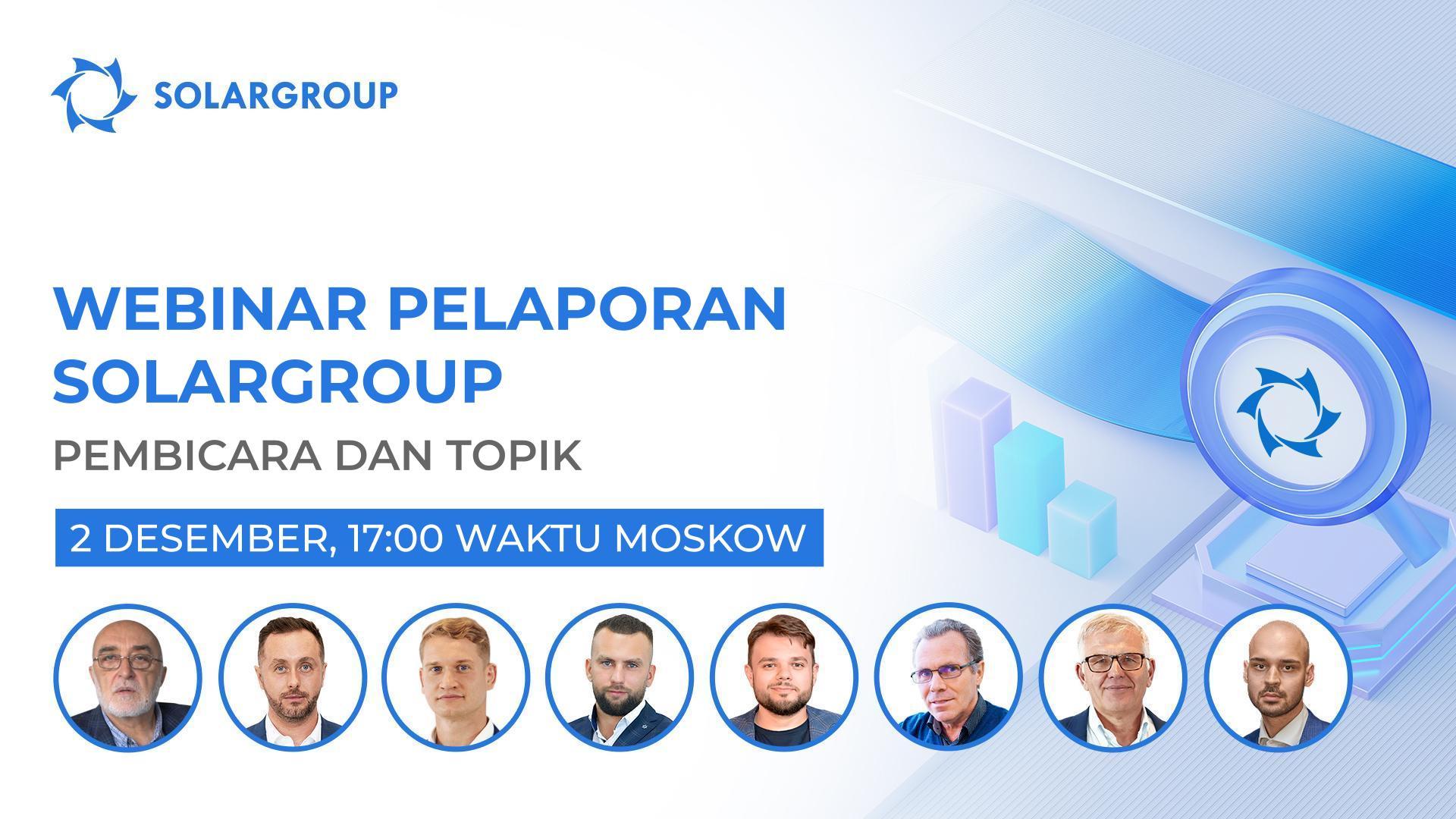 Para pembicara dan topik yang akan dibahas pada webinar terakhir tahun ini
