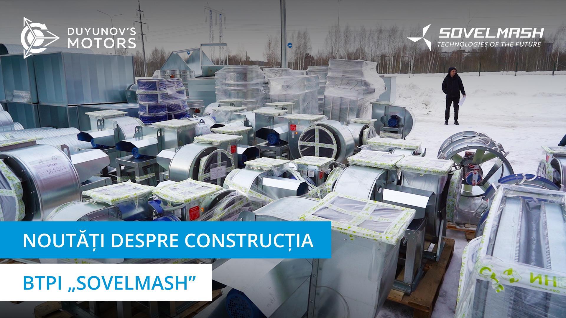Livrarea și descărcarea echipamentelor laser la BTPI „Sovelmash”