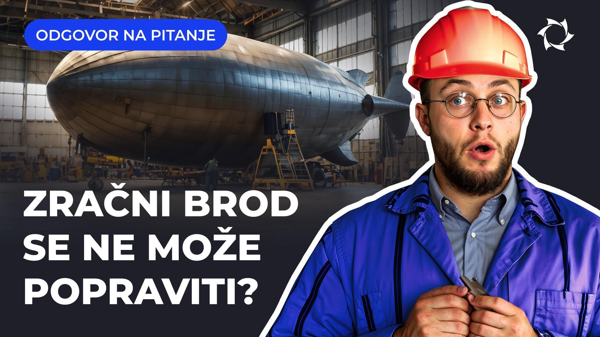 Zračni brod i suvremene tehnologije: kako održavati i pronaći mikropukotine na ljusci
