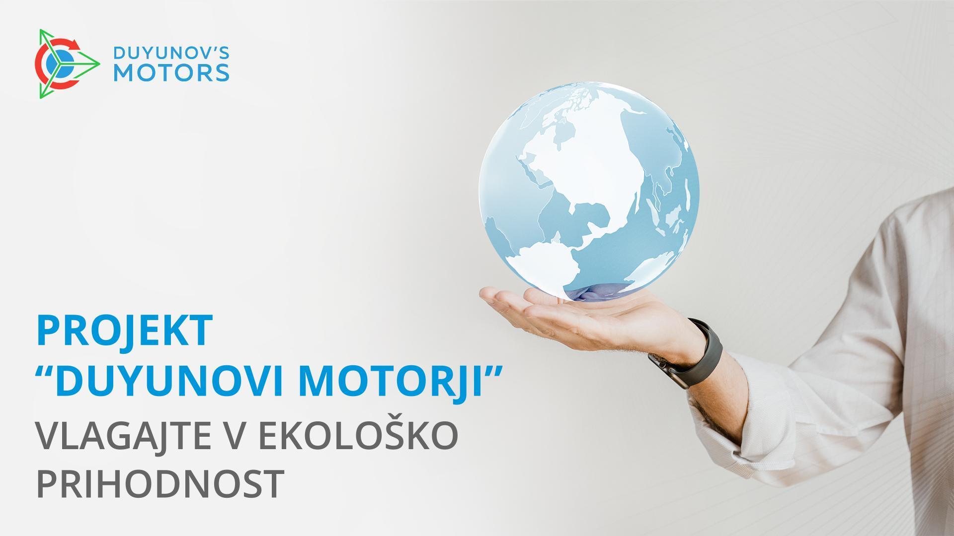 Projekt "Duyunovi motorji": investirajte v trajnostno prihodnost