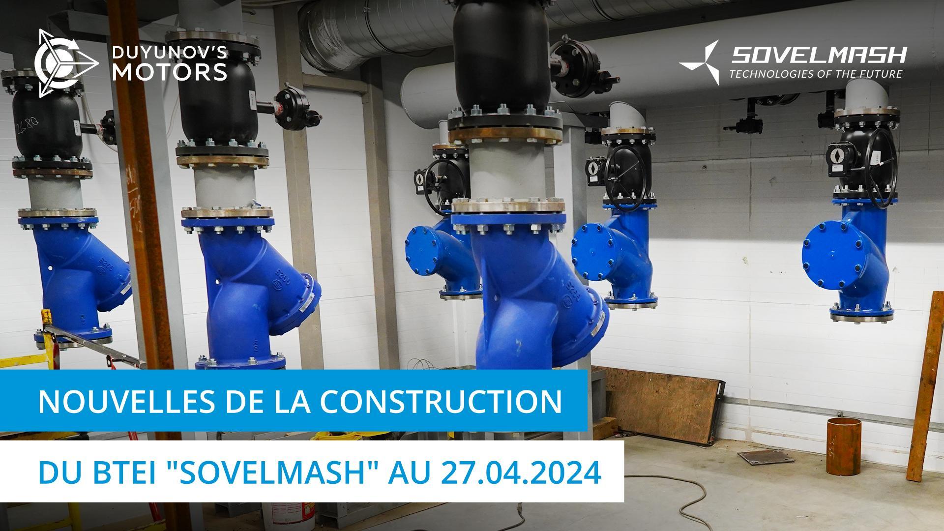 Aperçu des travaux de construction en cours