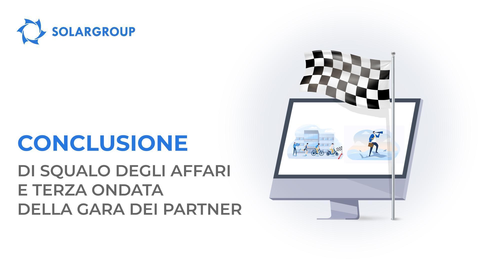 Conclusione di Squalo degli affari e terza ondata della Gara dei partner