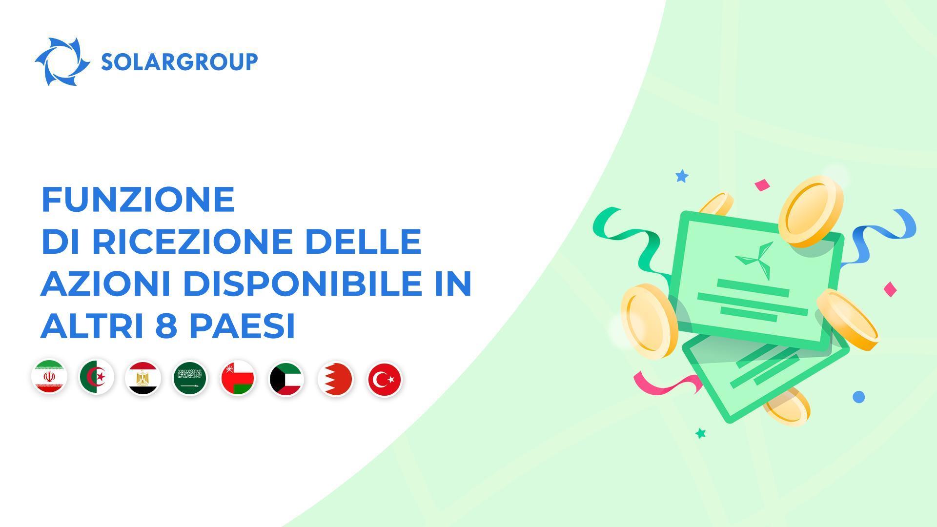 Apertura della funzionalità in Iran, Algeria, Egitto, Arabia Saudita, Oman, Kuwait, Bahrein e Turchia