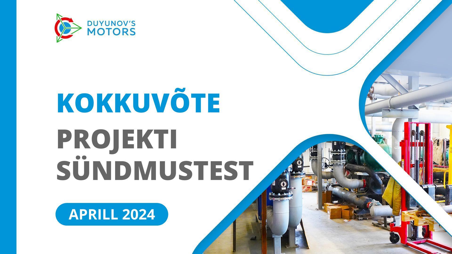 Projekti aprilli võtmesündmused