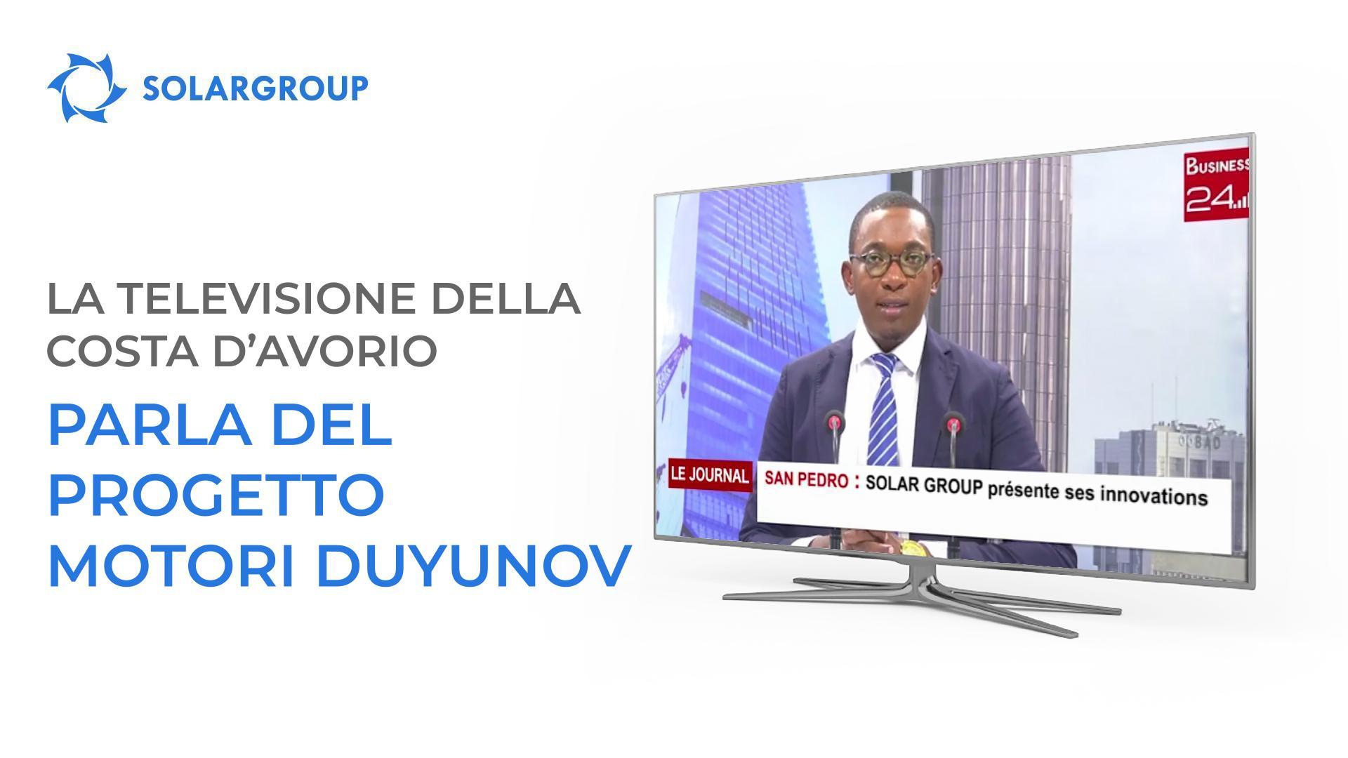 Il canale Business 24 parla del progetto Motori Duyunov