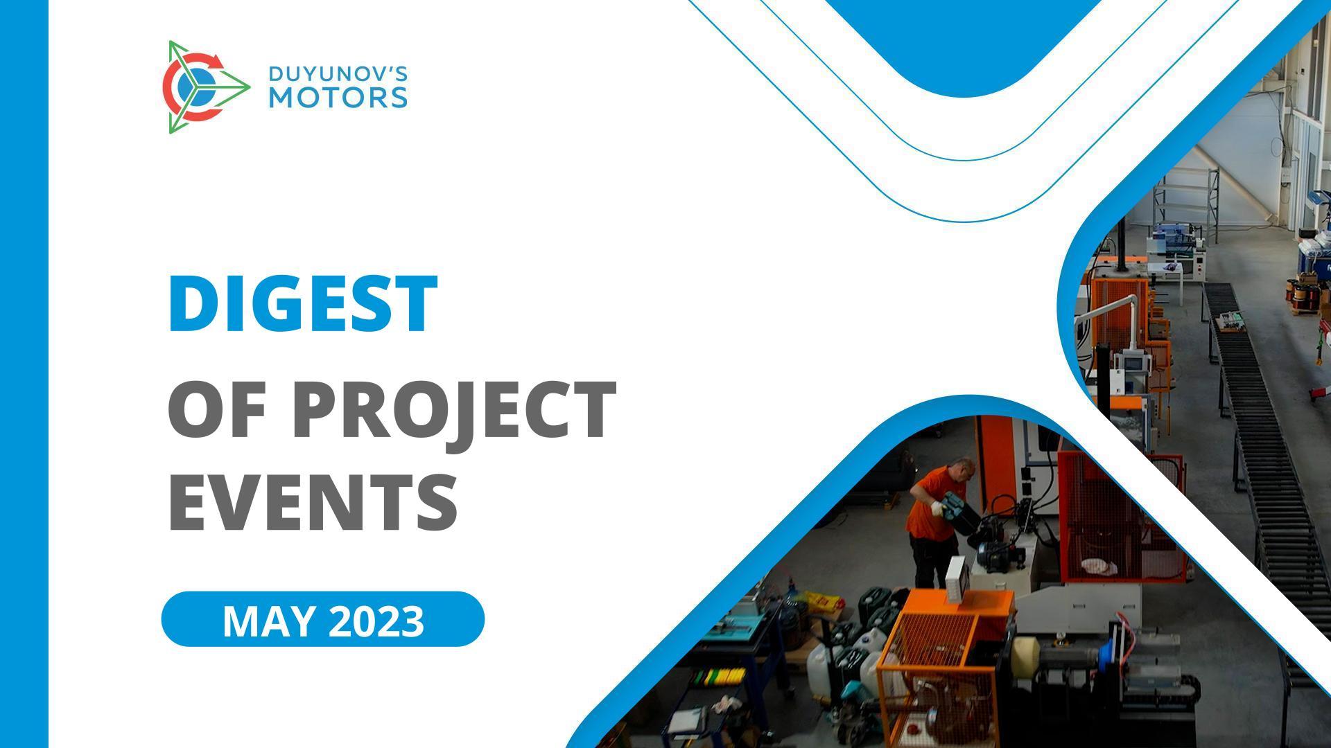 Key Project Events in May