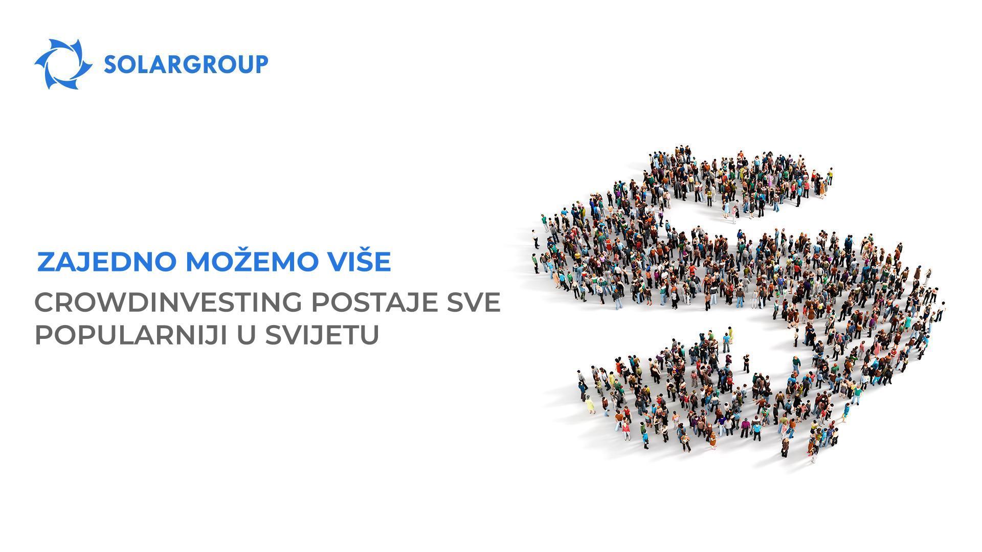 Crowdinvesting postaje sve popularniji u svijetu