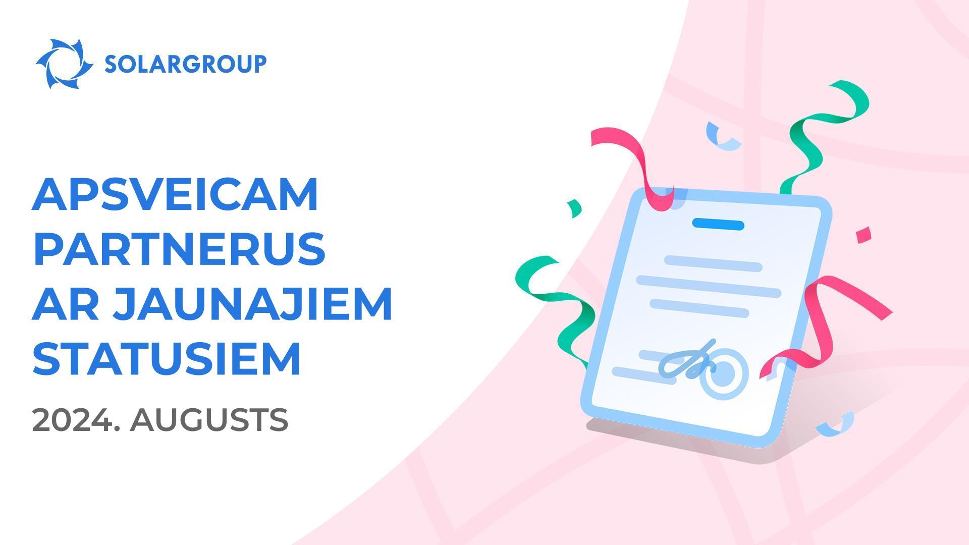 Sveicam partnerus jaunos statusos!