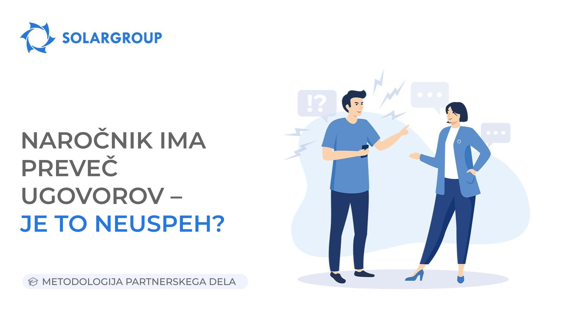 Naročnik ima preveč ugovorov – je to neuspeh?