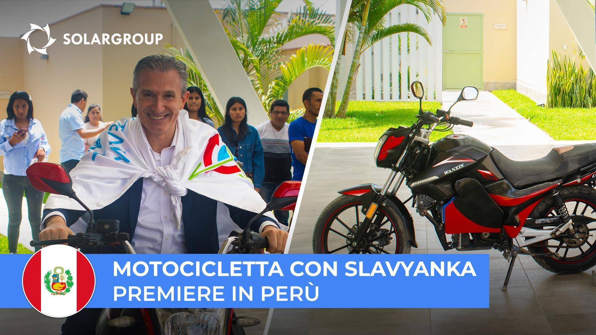 Presentata in Perù una motocicletta con motore DA-90S