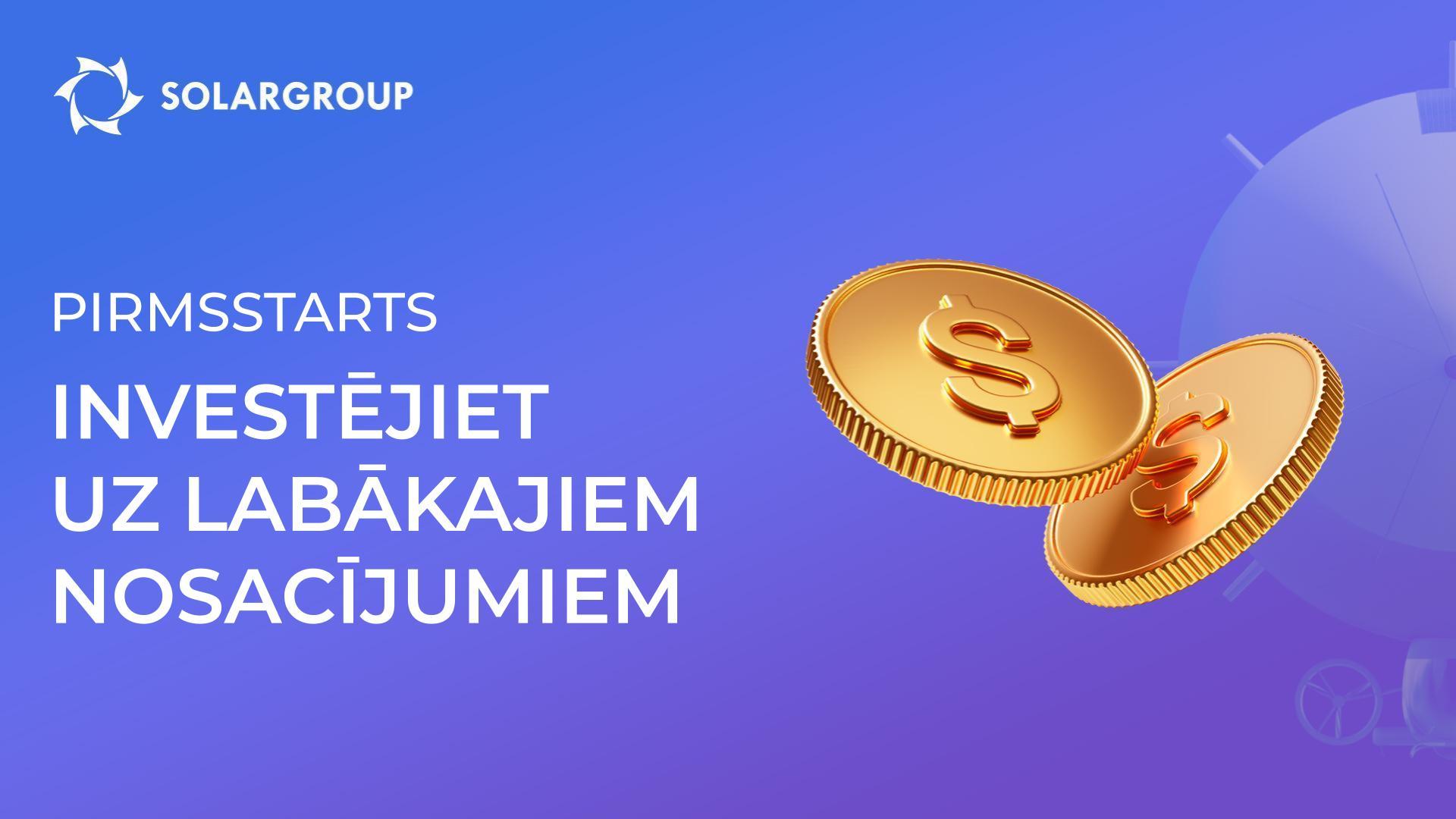 Pirmsstarta etaps – tās ir unikālas investēšanas iespējas