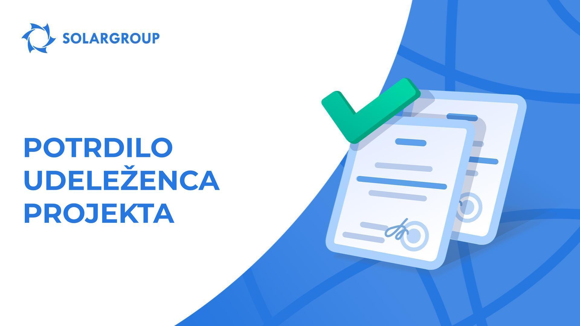 Vaše potrdilo: hvala za sodelovanje!