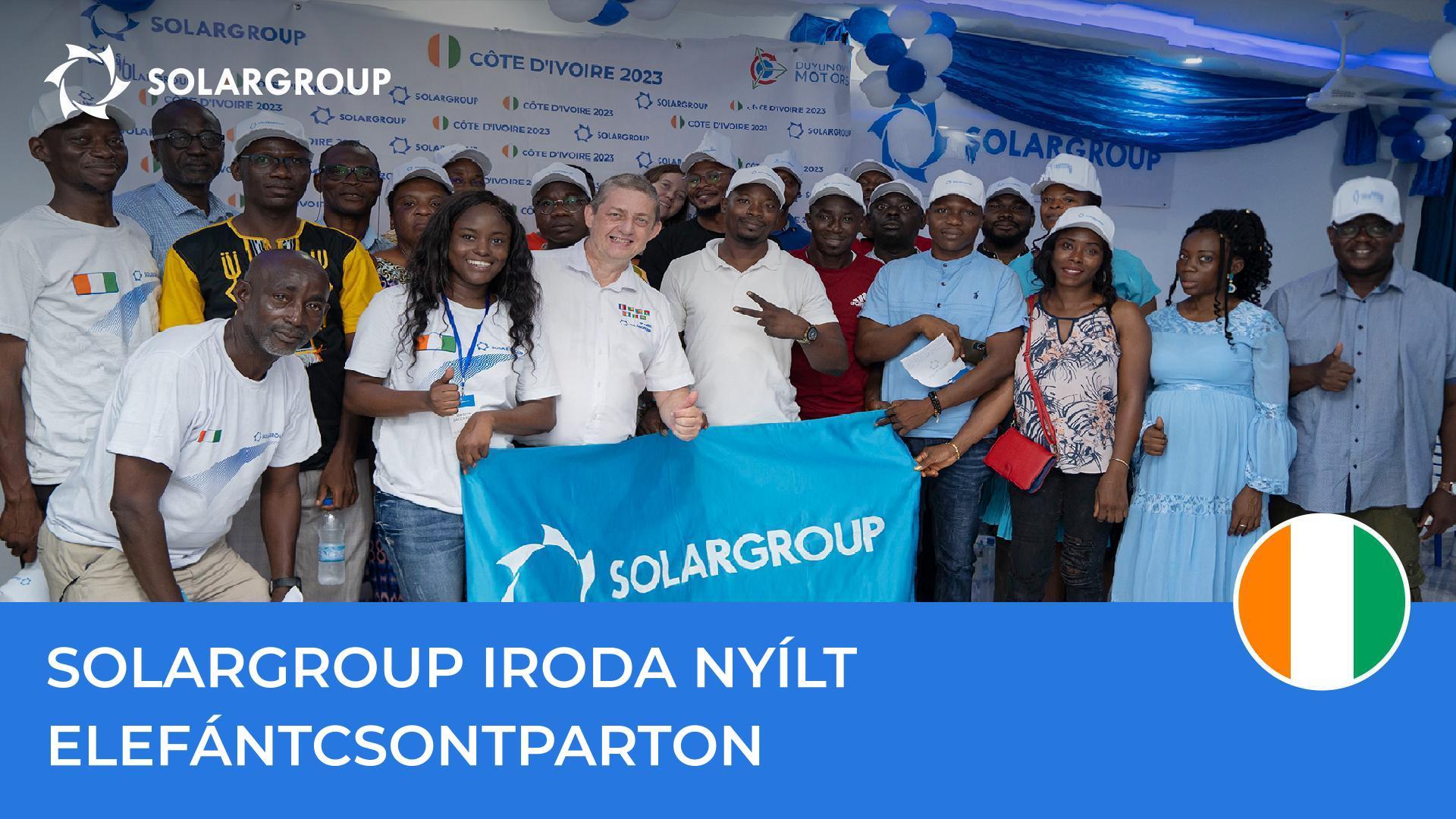 Megnyílt az első SOLARGROUP iroda Elefántcsontparton