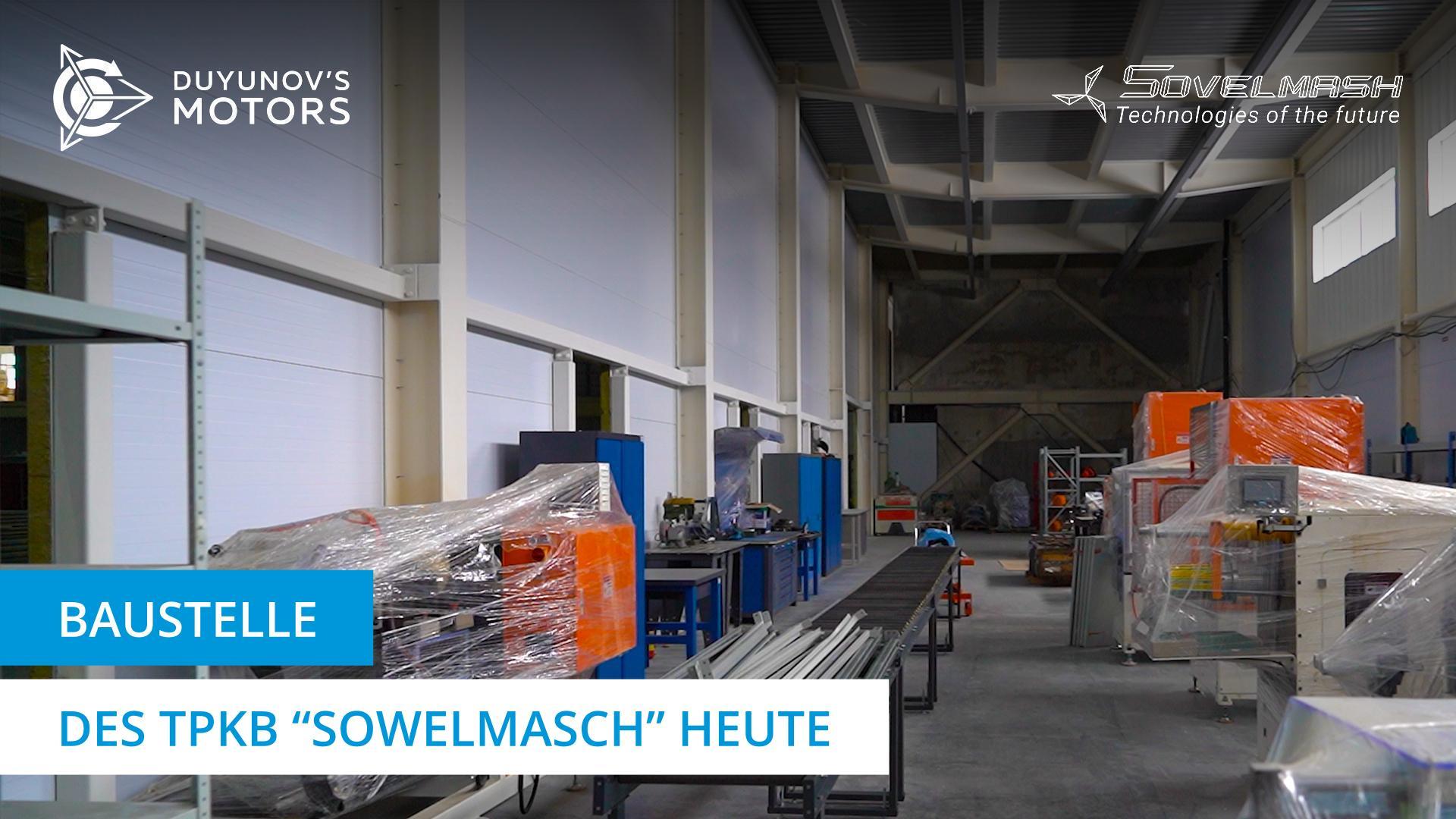 Baustelle des TPKB "Sowelmasch" heute