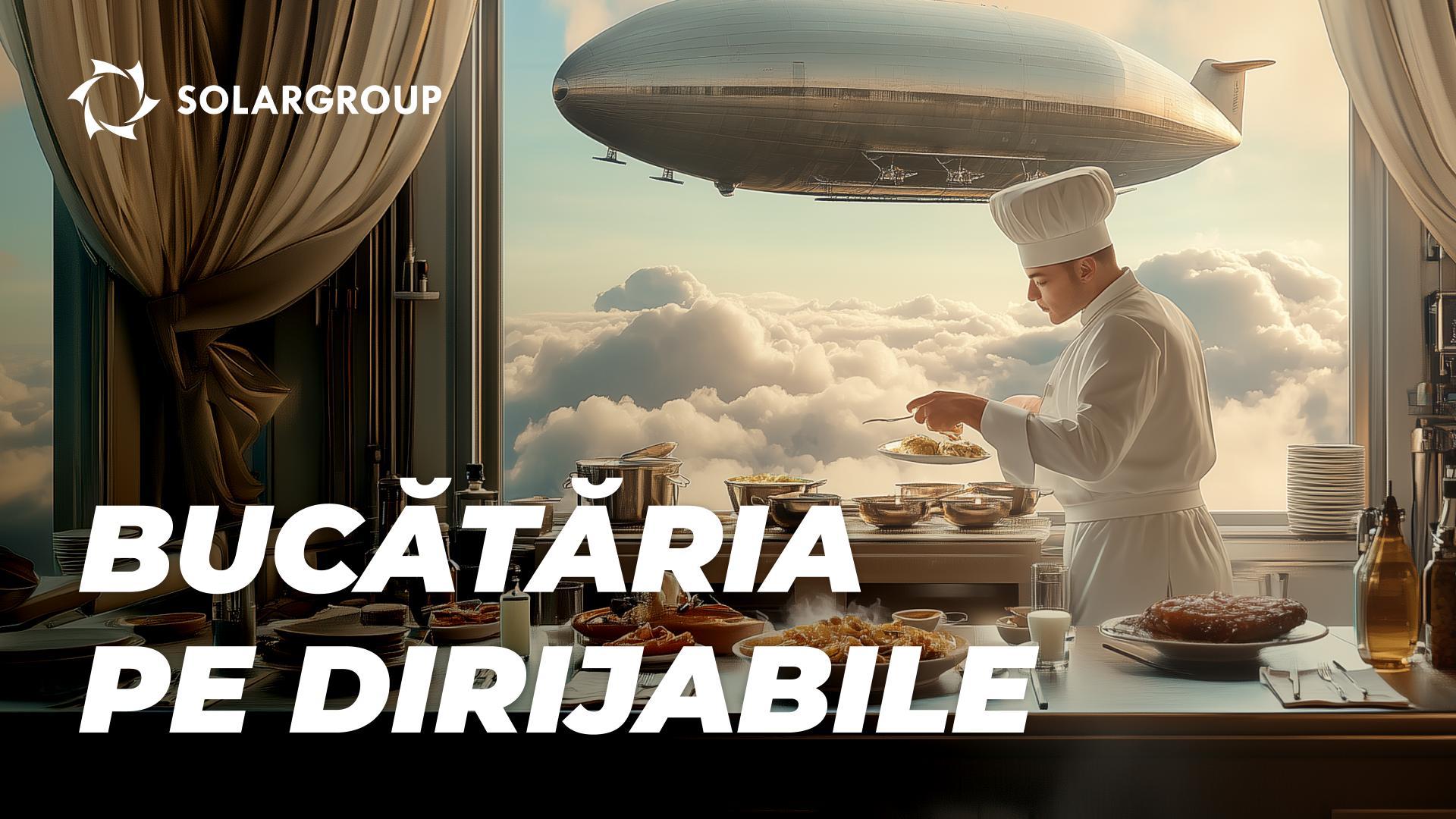 Mâncarea la bordul unui dirijabil: de la istorie la restaurantele aeriene ale viitorului