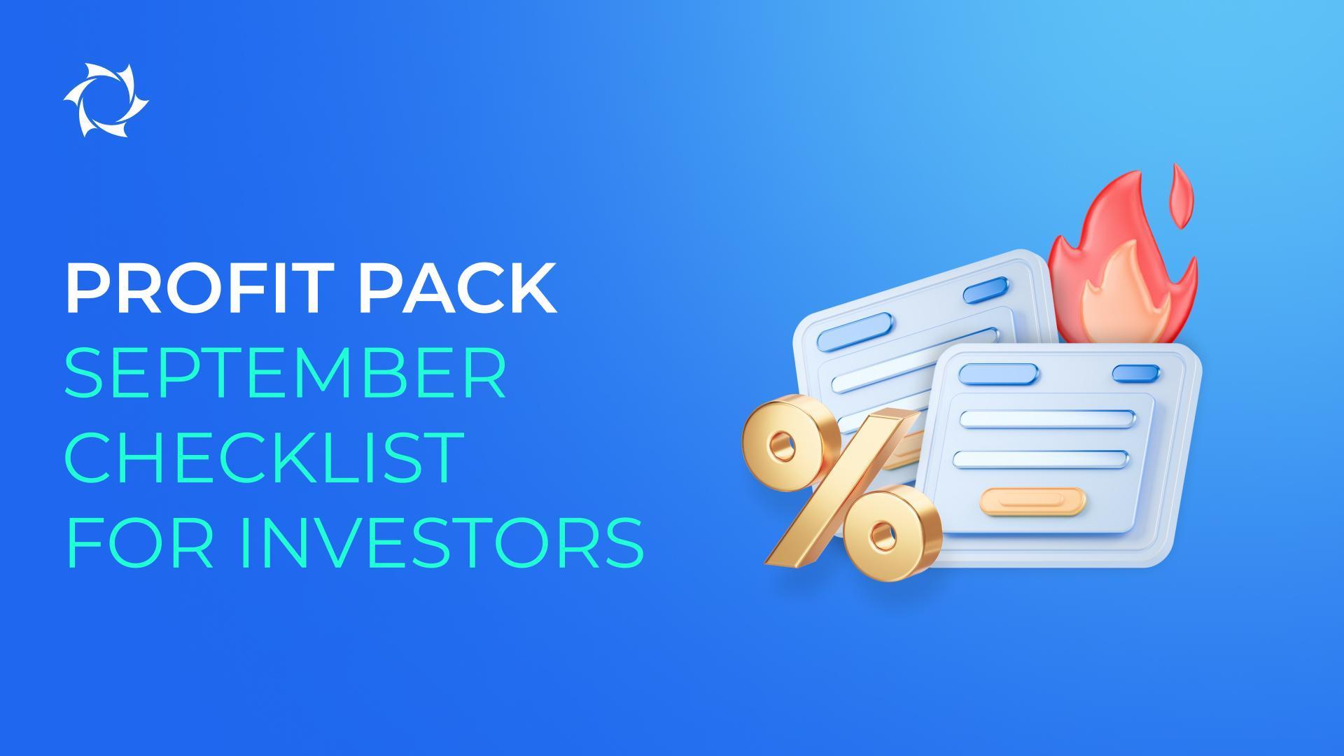 What is important to do in September