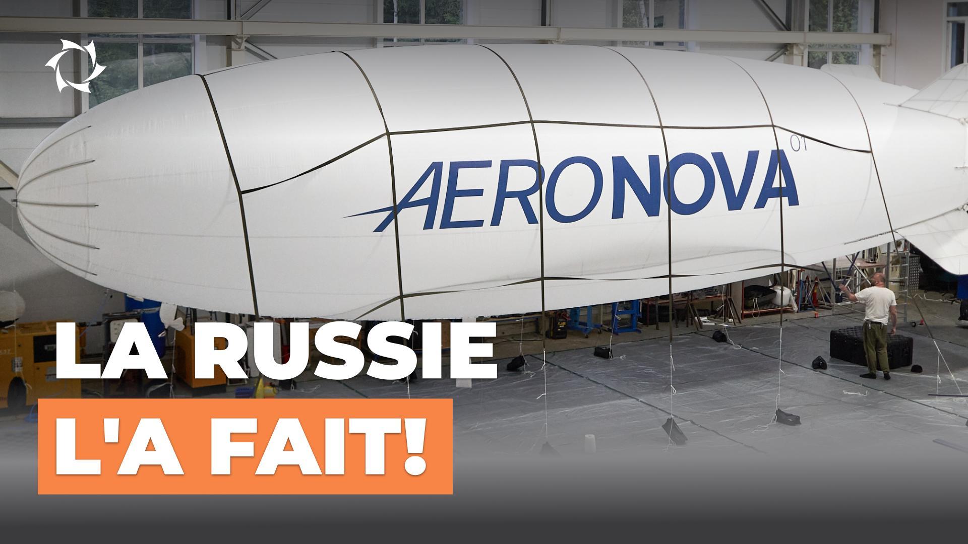 Le premier dirigeable sans pilote de Russie NOVA-01!