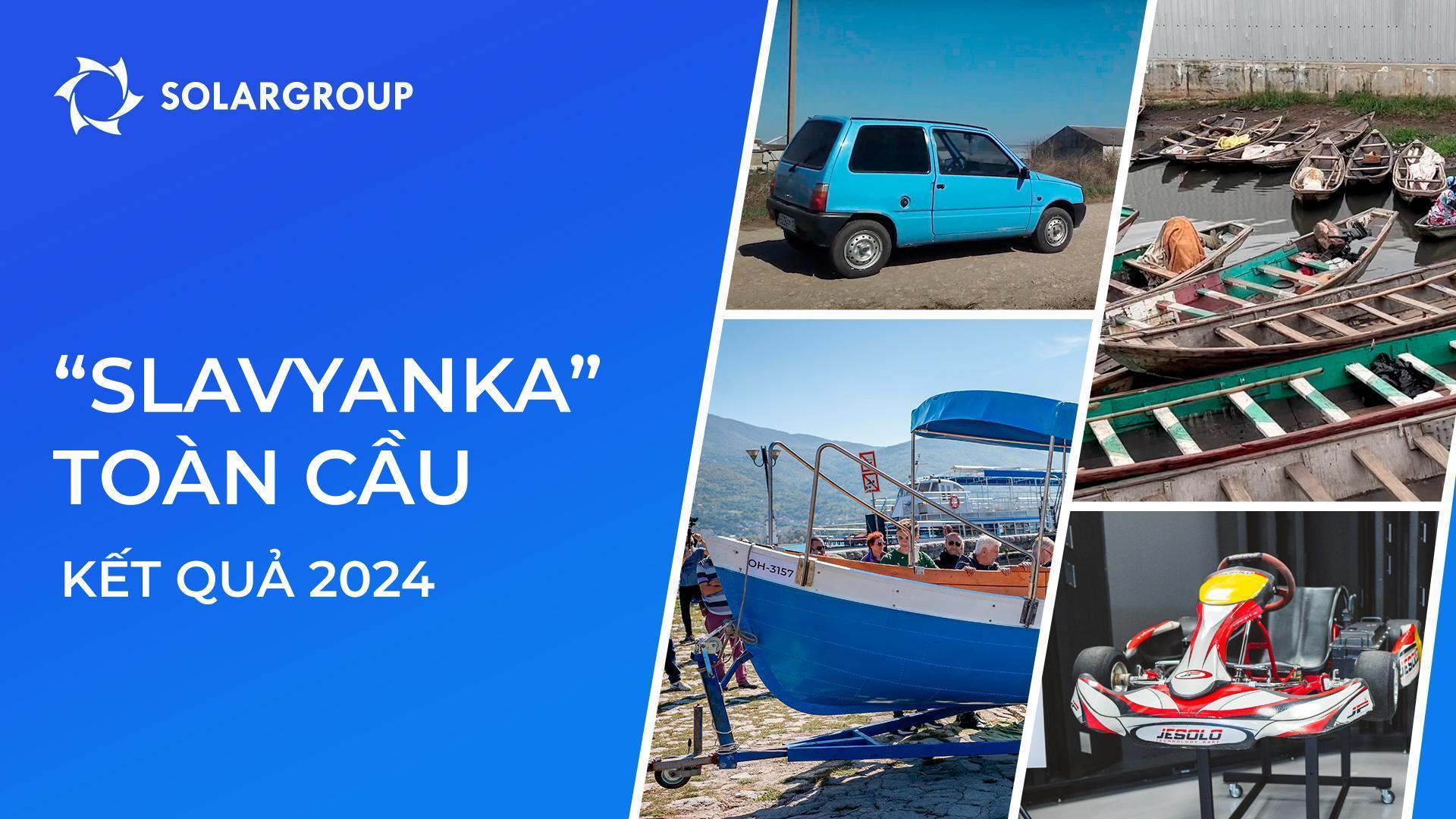 Trên mặt nước, trên bộ và trên không: ứng dụng công nghệ "Slavyanka" trong năm 2024