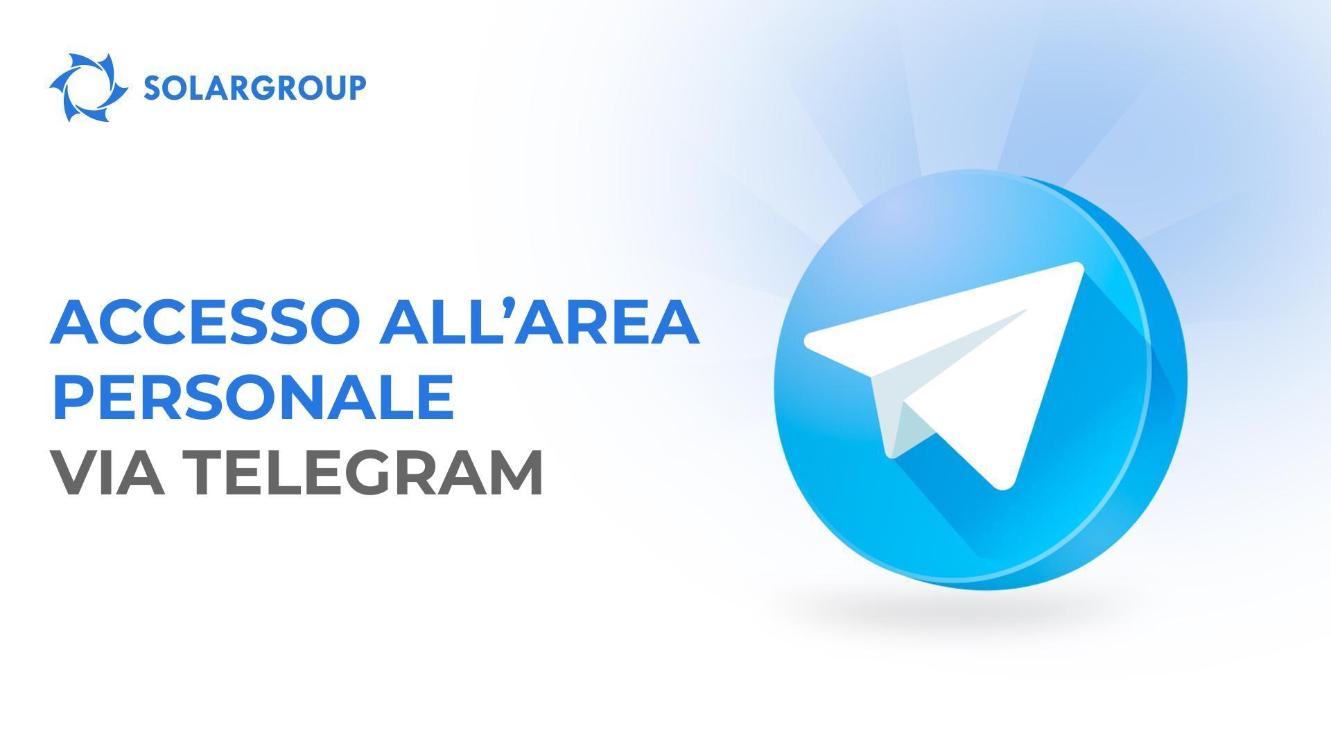 Scopri come collegarsi e usare il servizio di login via Telegram
