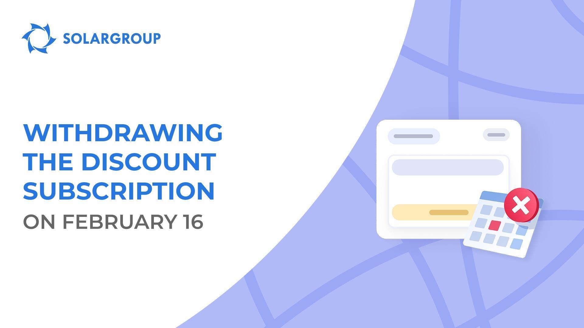 Hurry up and keep your discount before this opportunity is withdrawn!