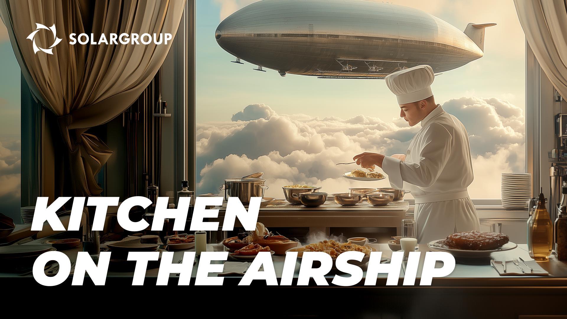 Food on board the airship: From history to the airborne restaurants of the future