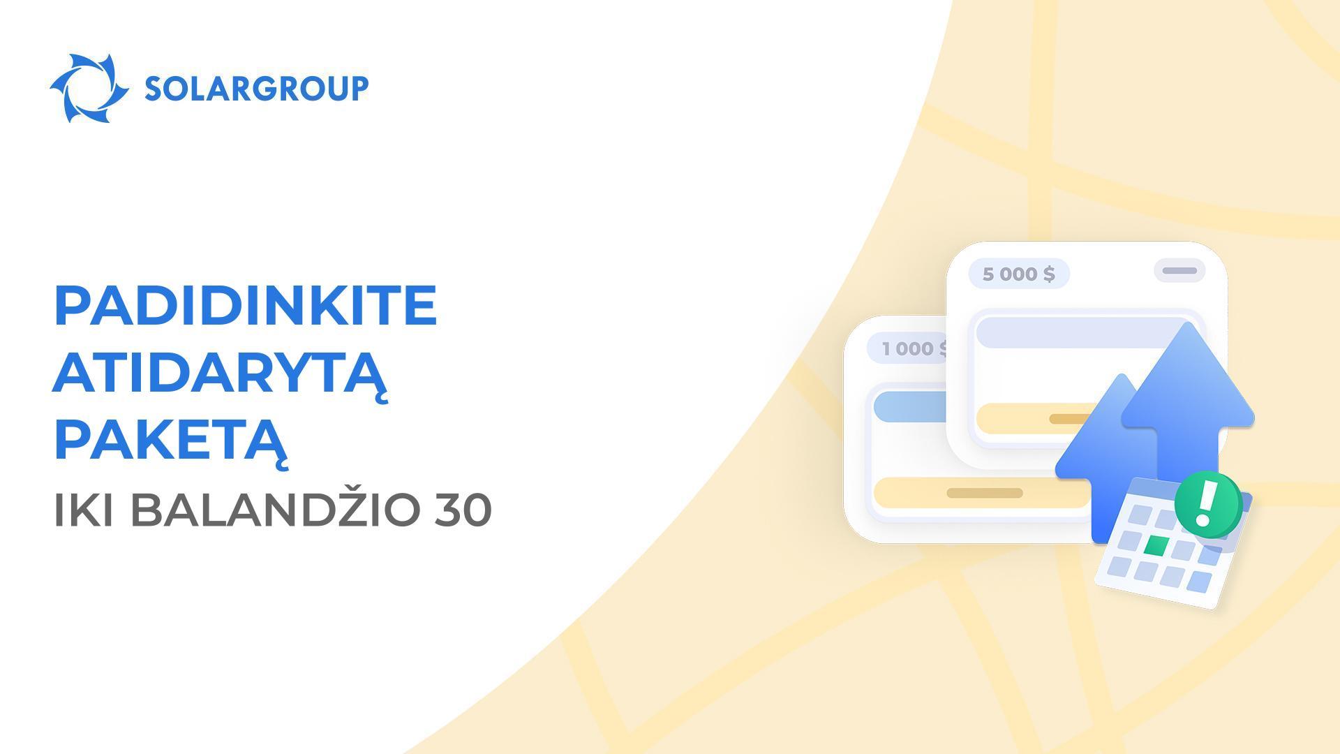 Uždarome galimybę padidinti aktyvų mokėjimą išsimokėtinai