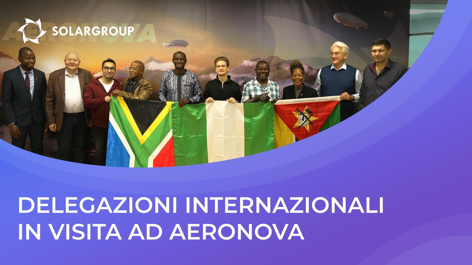 I rappresentanti di 10 paesi di tutto il mondo hanno conosciuto i futuri dirigibili di Aeronova!
