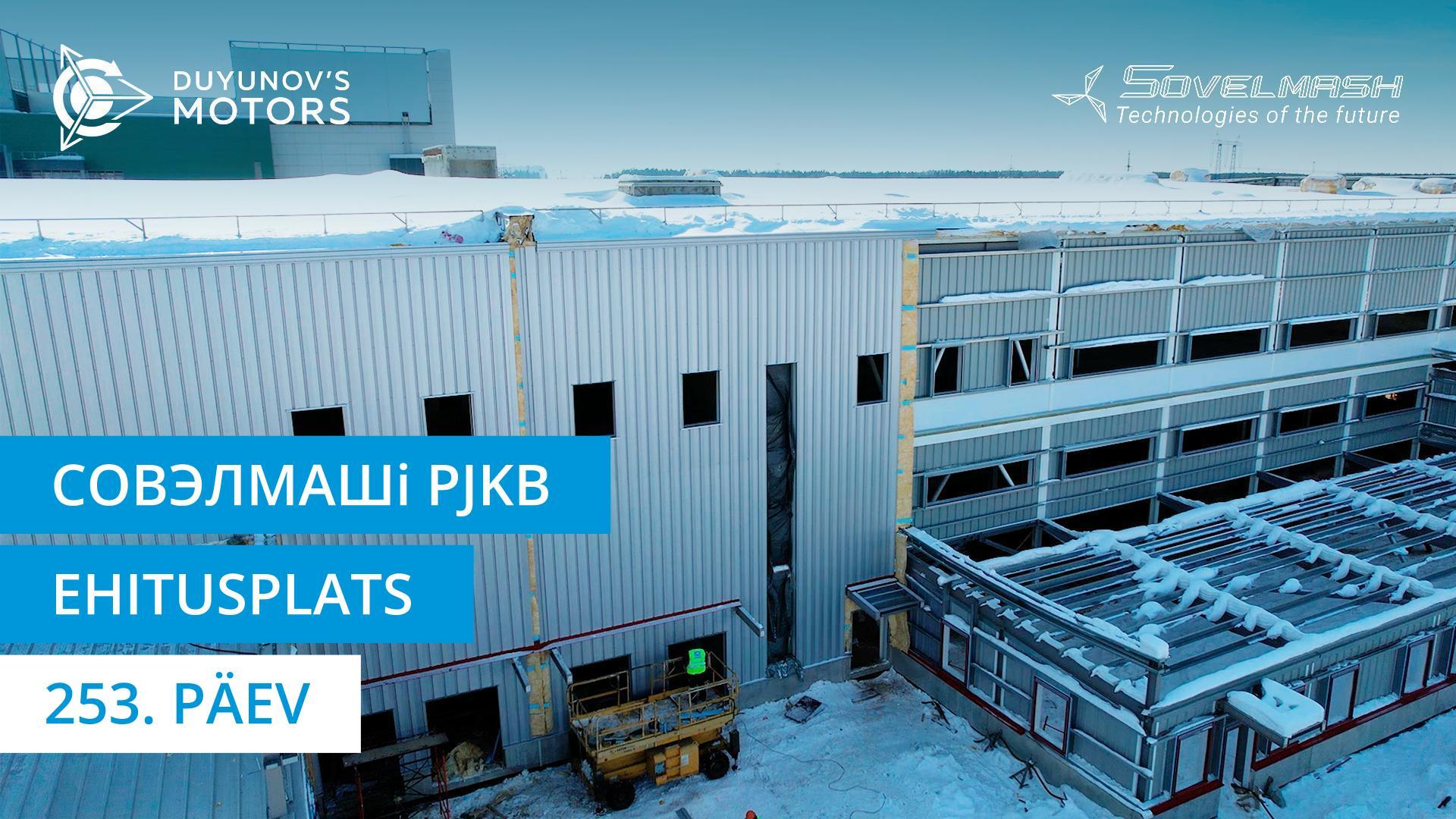 PJKB välisvoodri monteerimine | 253. päev