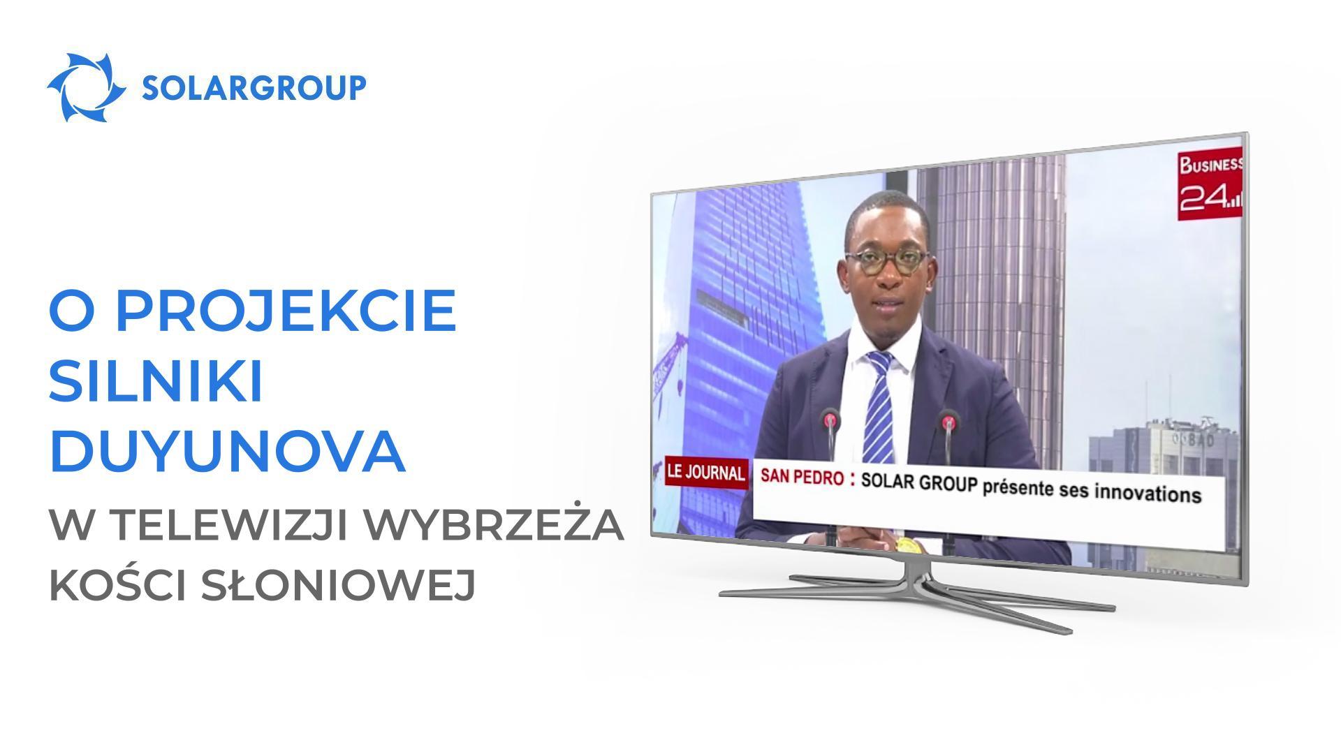 Telewizja Business 24 opowiedziała o projekcie Silniki Duyunova
