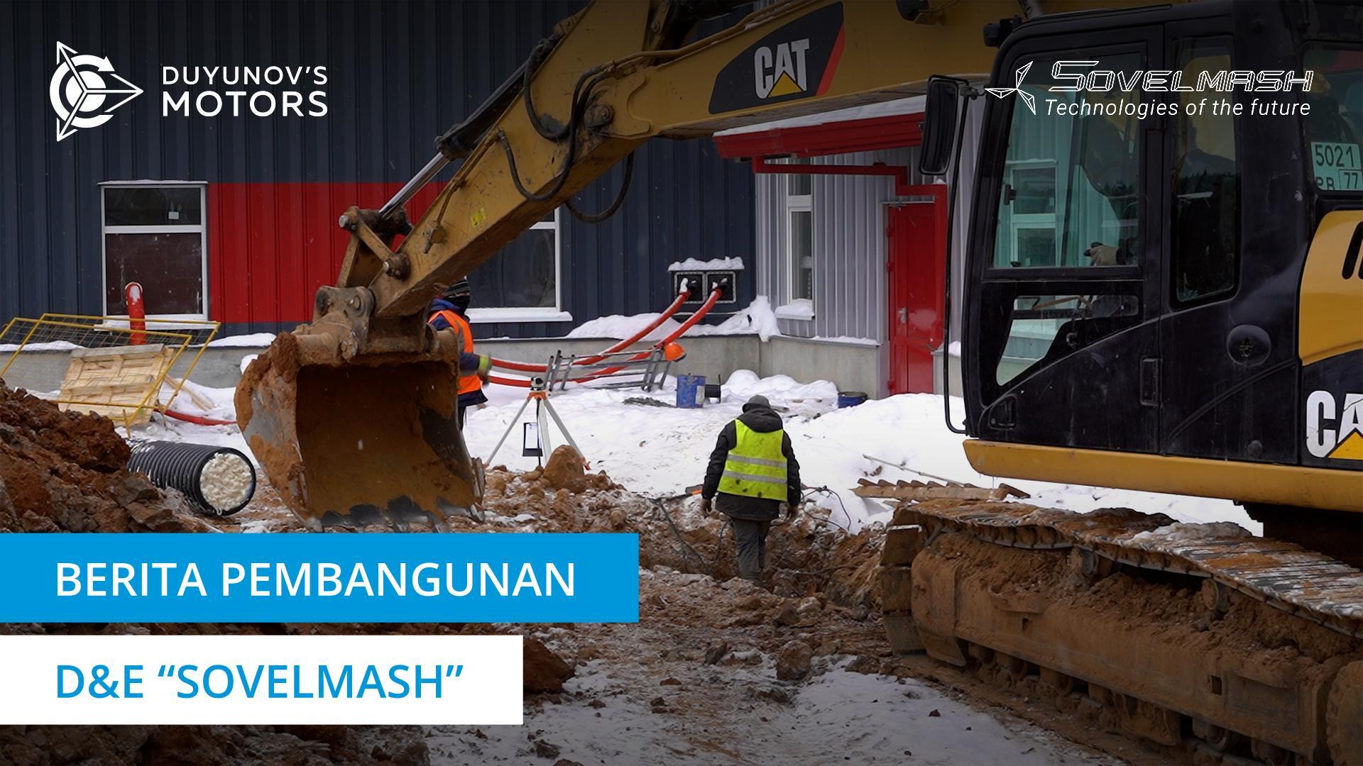 Pemasangan jendela, peralatan dan sistem drainase: Lokasi pembangunan "Sovelmash" hari ini