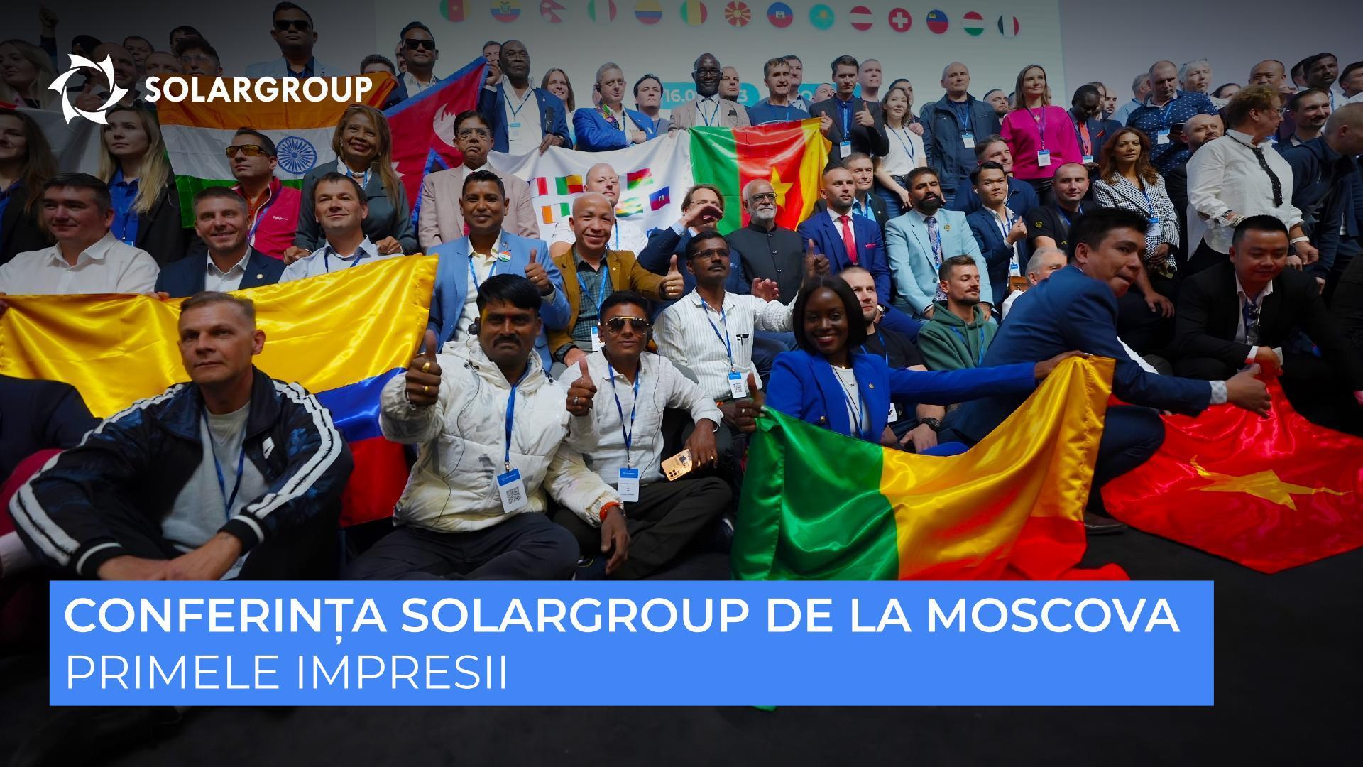 În urma conferinței SOLARGROUP: primele și cele mai relevante impresii
