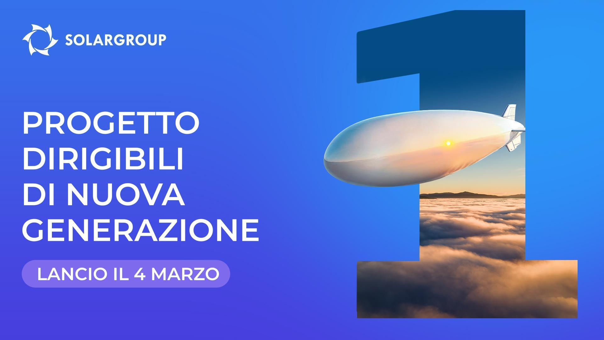 Lancio del progetto di sviluppo di dirigibili innovativi!