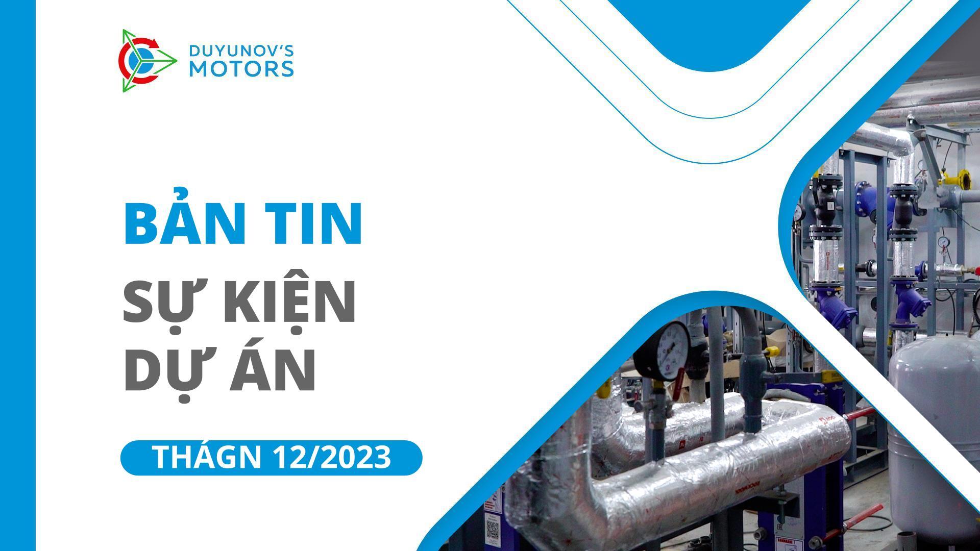 Sự kiện chính của dự án trong tháng 12