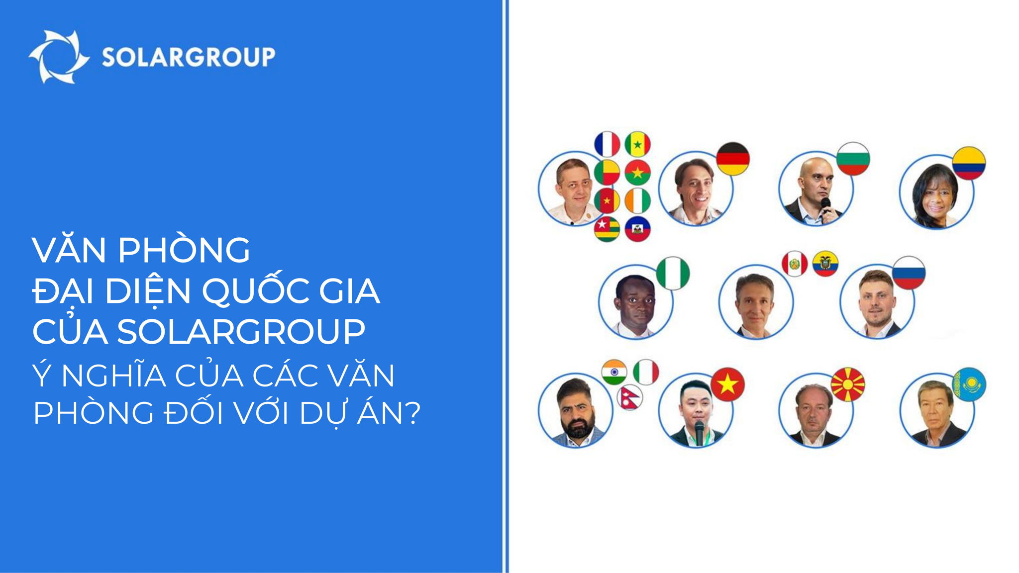 Văn phòng đại diện toàn quốc của SOLARGROUP: Ý nghĩa đối với dự án