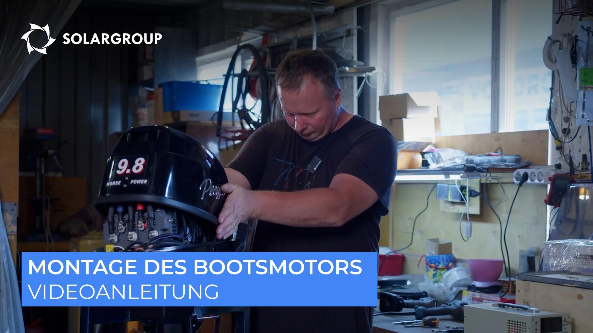 Wie kann man einen „Slawjanka“-Elektromotor für ein Boot bauen?