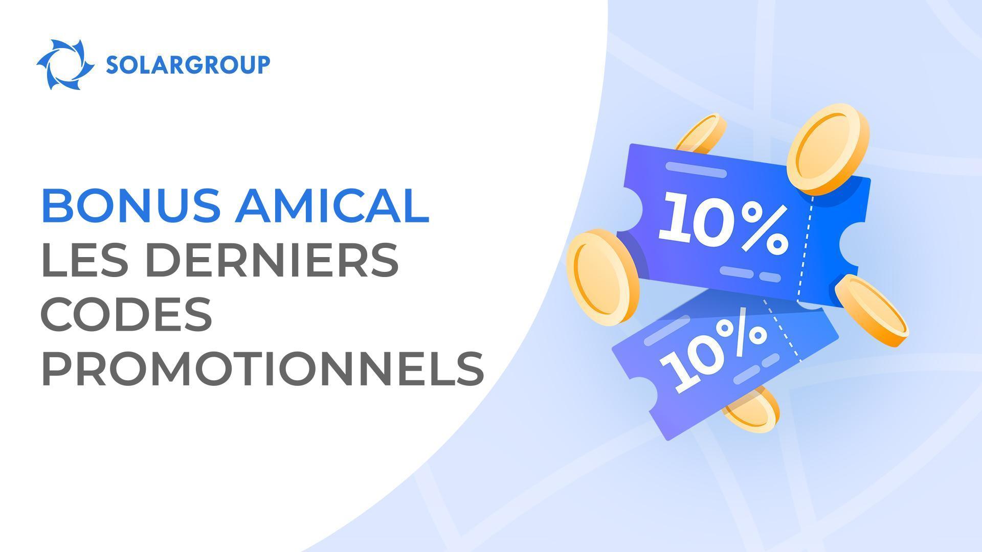 Dépêchez-vous d'acheter un nouveau pack et obtenez 10% de parts de bonus !