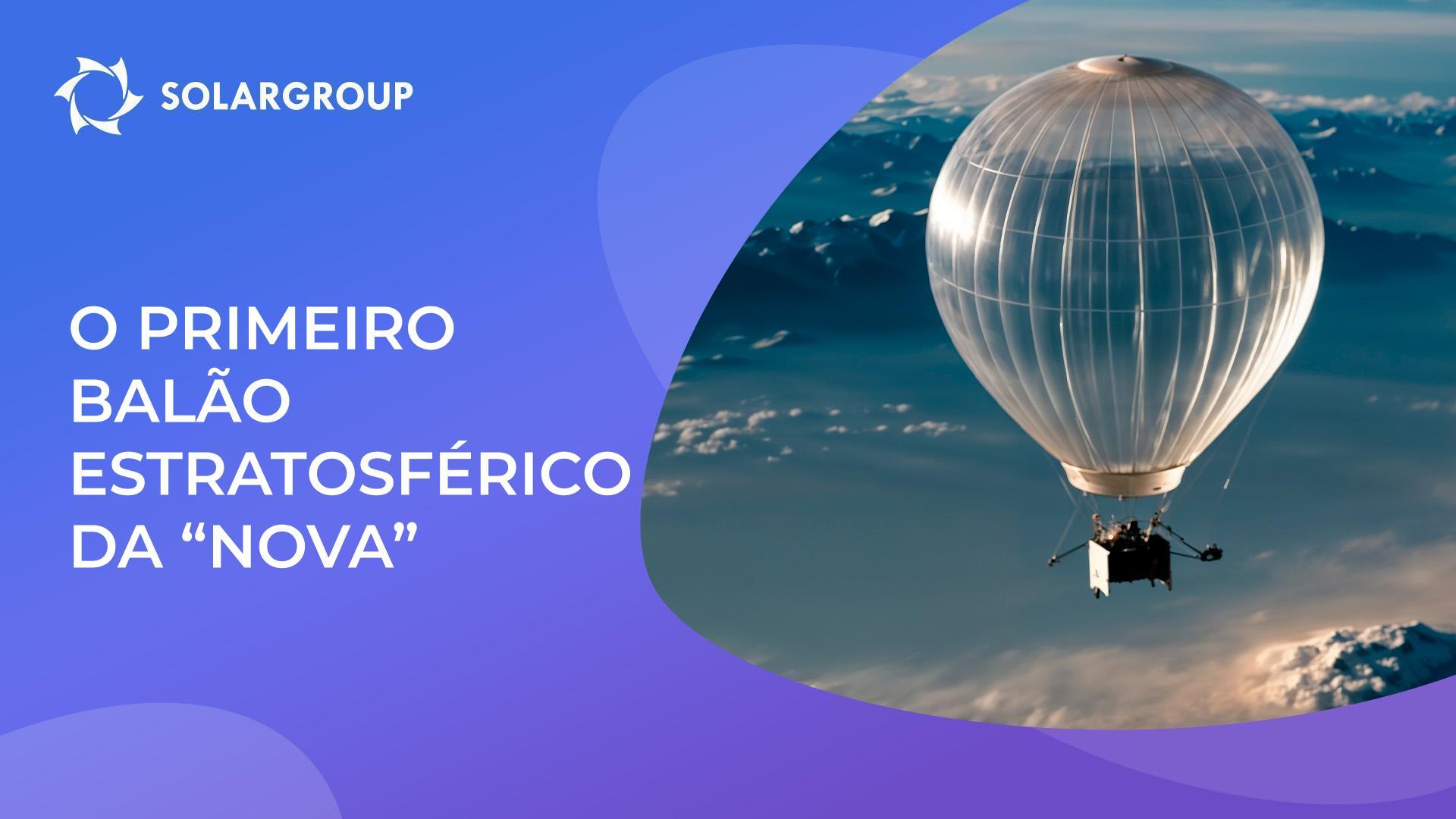 Hoje nos escritórios da empresa Nova: preparativos para um voo estratosférico
