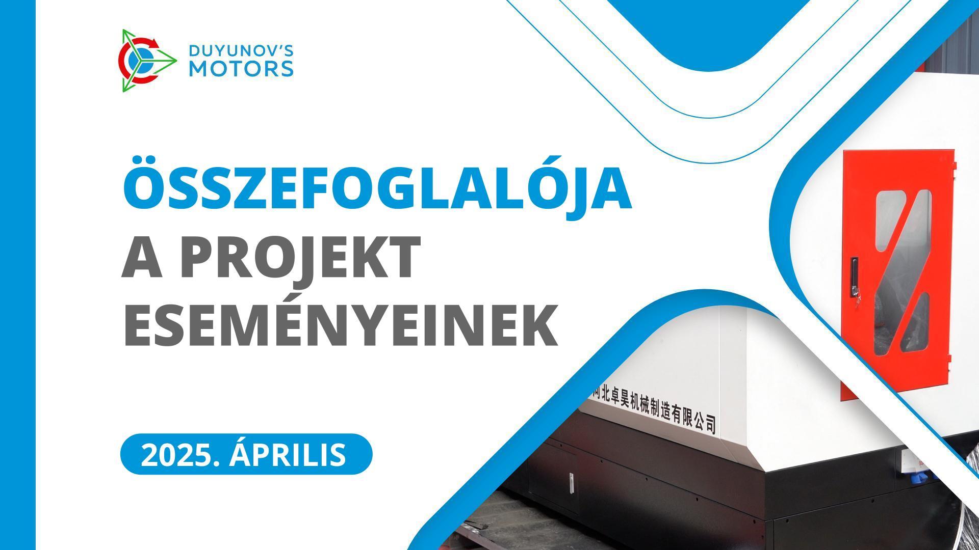 A SOLARGROUP és a „Sovelmash" kulcsfontosságú eseményei áprilisban